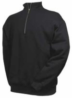 Zip Neck Sweat